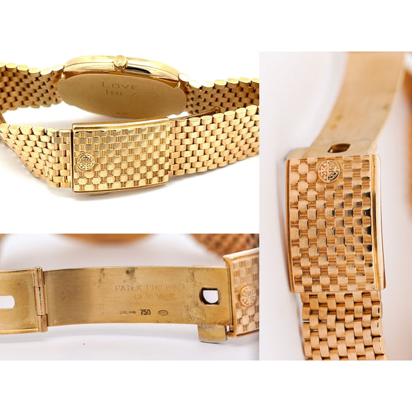 Vintage Patek Philippe Grand Ellipse 18K Gold Watch