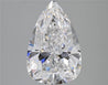 GIA Certified 3.18 Carat, D Color, SI2 Clarity, Pear Brilliant Cut Loose Diamond